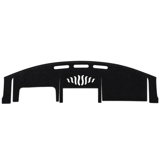 Haval H9 2024-2025 black suede velvet dashboard mat