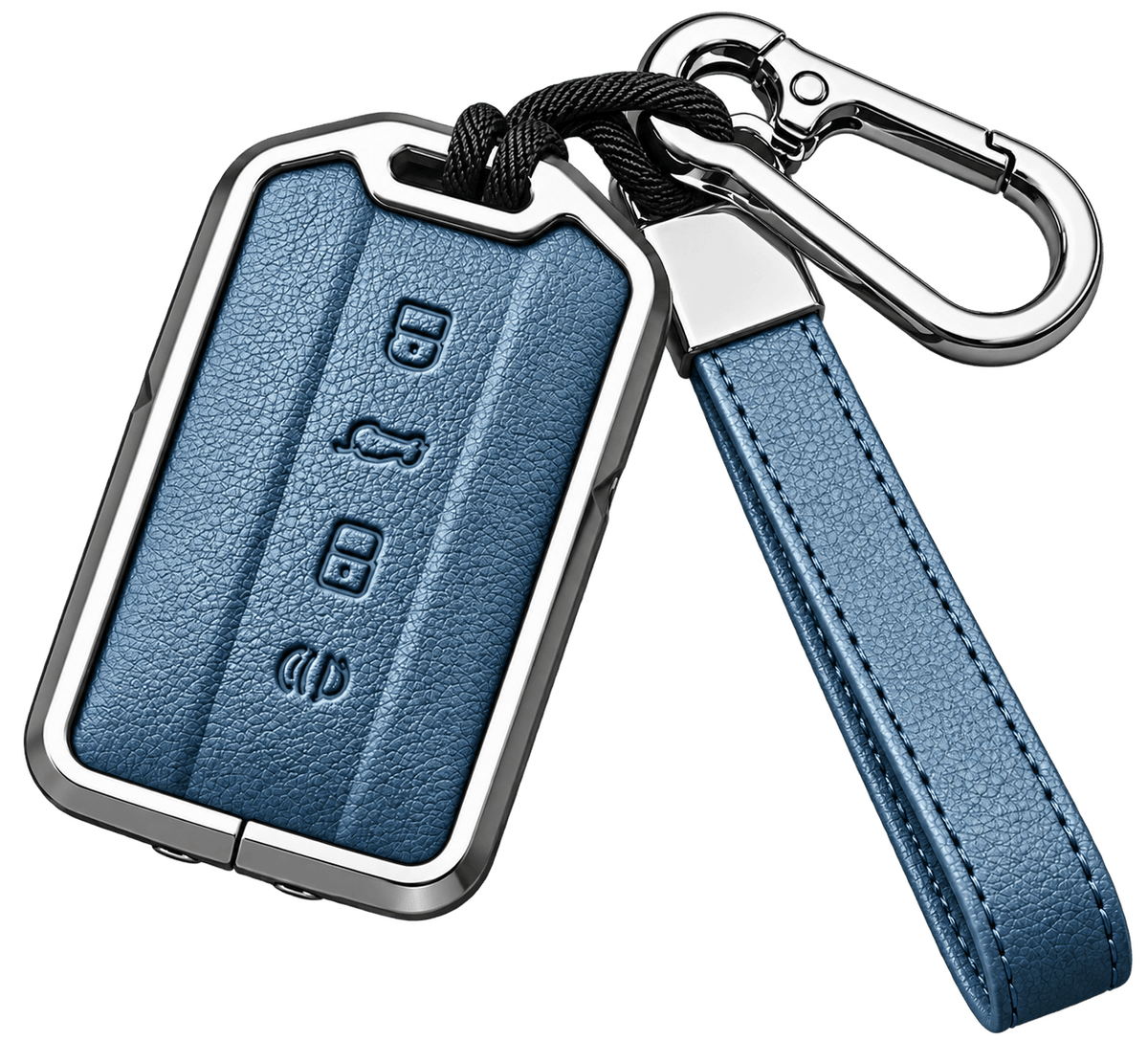 GWM TANK 300 400 500 700 premium remote key fob case cover in grey blue