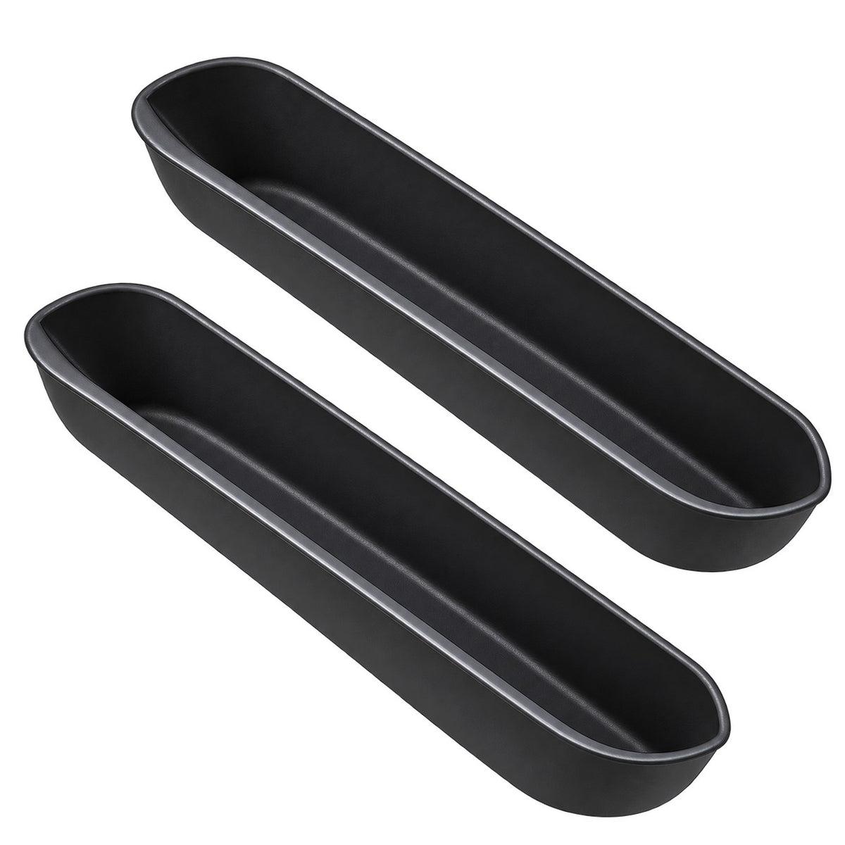 Two Great Wall Tank 300 door handle storage boxes for passenger interior organization, isolated on transparent background.