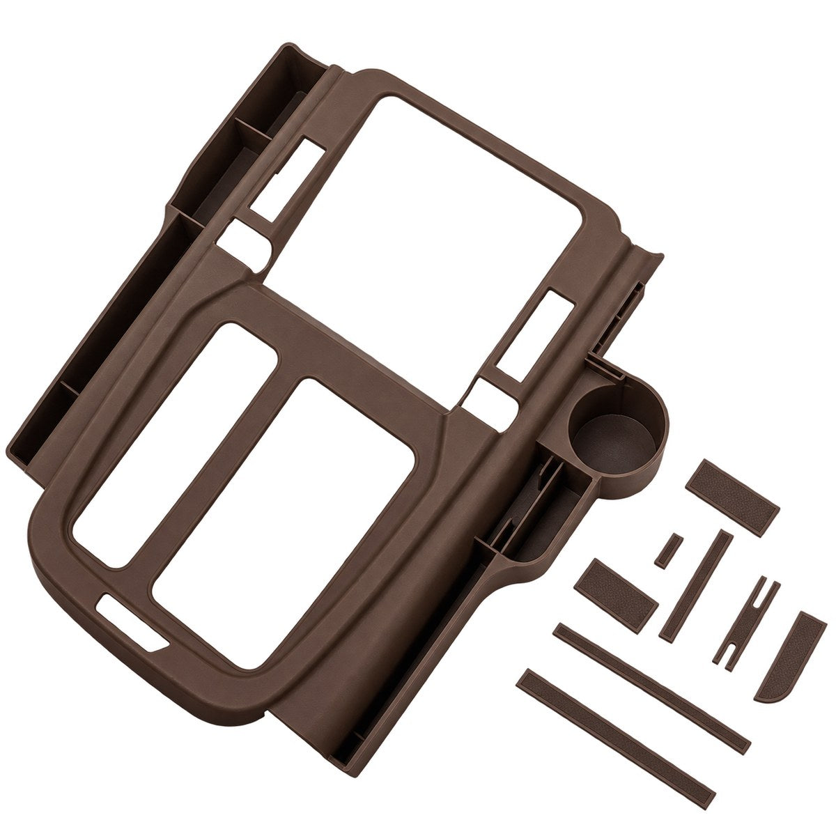 TANK 700 interior storage box in coffee colour isolated product view