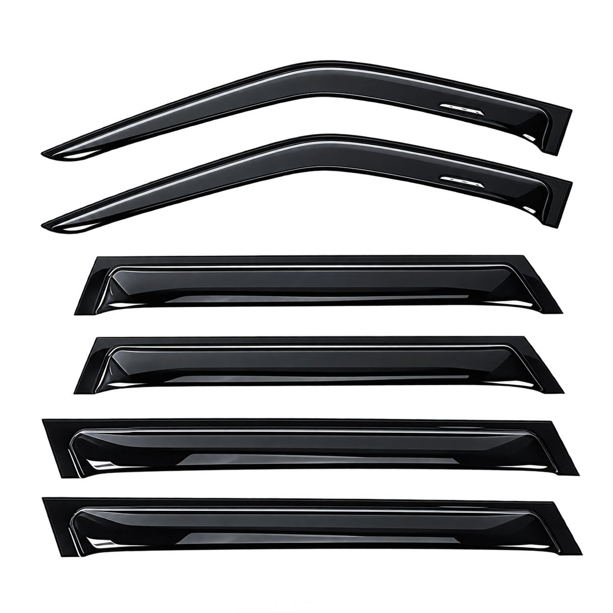 Great Wall TANK 700 6-piece window rain shield isolated product set